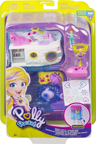 Polly Pocket Crucero Accesorios Moto Acuática Muñeca Oferta