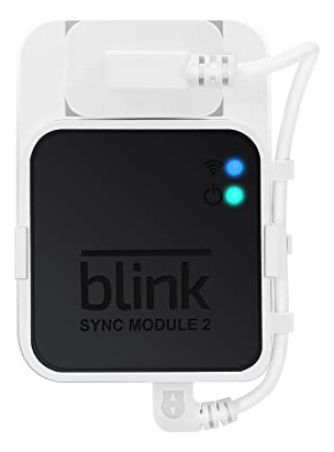 Soporte De Pared Con Enchufe Para Blink Sync Module 2 Con Ca