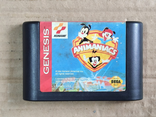 Animaniacs -- Original -- Sega Mega Drive