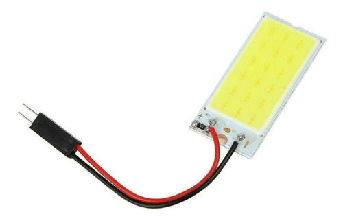 1x Plafón 18 Smd Led Luz Interior Domo Autos Camionetas 12v