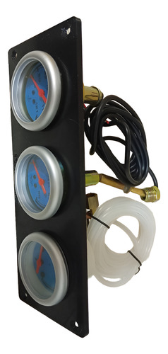 Reloj Triple Instrumental Temperatura+ Aceite+ Amperímetro