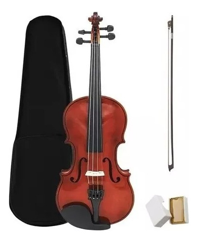 Violin Amadeus Cellini Laminado C/estuche Y Arco 1/8 Amvl009 Color Café