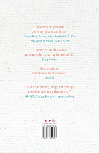 Livro Confesse, De Colleen Hoover, Editora Galera, 2017, Capa Mole, Em Português