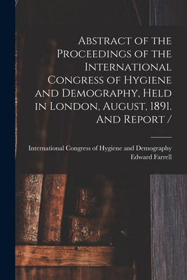 Libro Abstract Of The Proceedings Of The International Co...