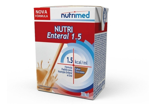 Suplemento Nutri Enteral 1.5kcal Chocolate 200ml Nutrimed