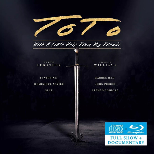 Toto - Con un poco de ayuda de - Blu Ray + Cd, Lacrado