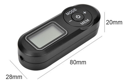 A Mini Radio Portátil Mini Radio Portátil De Bolsillo Lcd