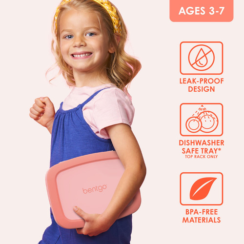Lonchera Infantil Bento 5 Compartimentos A Prueba De Fugas