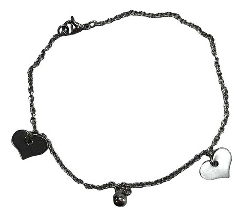 Pulsera Corazon Acero Quirurgico | Caribe Sur Store ®