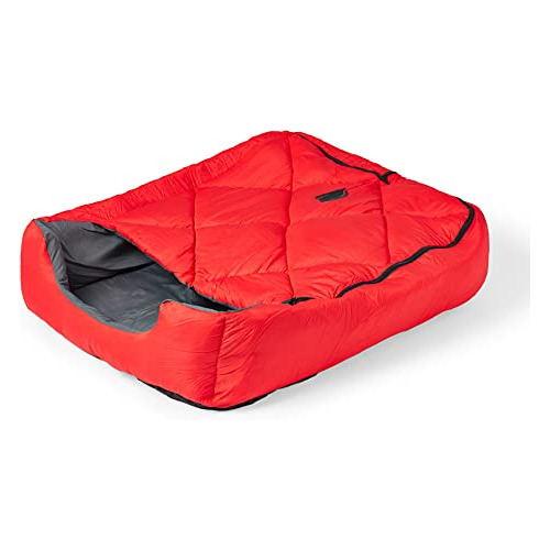 Omnicore Designs Saco De Dormir Para Mascotas (LG/rojo) Con