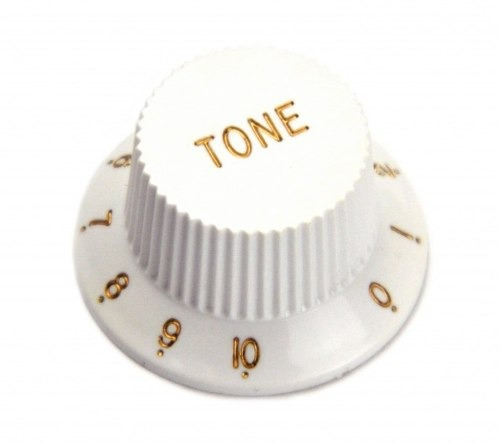 Knob Santo Angelo Tone Para Guitarra Strato Branco