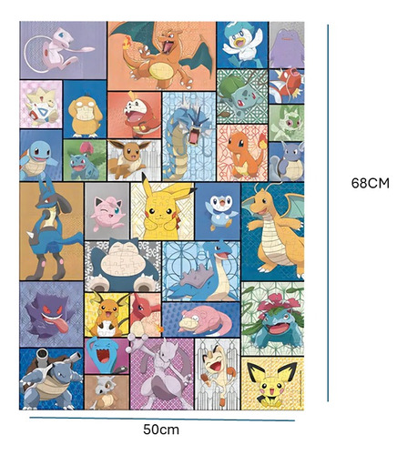Rompecabezas Pokemon 1000 Piezas Edicion Coleccionable