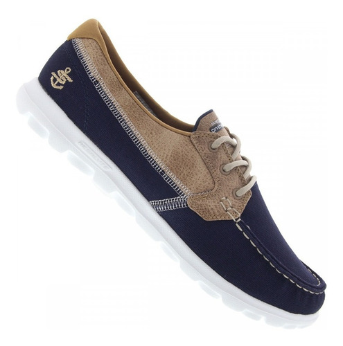 Tênis Skechers Go Step - Boat Shoe Marinho