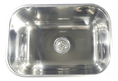 Cuba Inox Cozinha Numero 1 46x30x14cm - Aisi 430 Com Válvula