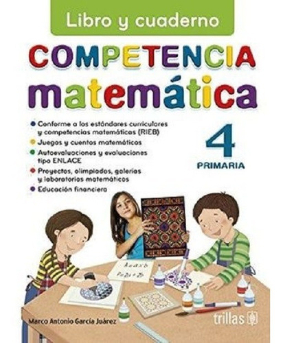 Libro Competencia Matematica 4: Libro Y Cuaderno *trs