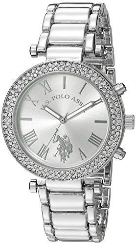 U.s. Polo Assn. Reloj De Vestir De Cuarzo Color Plata Para M