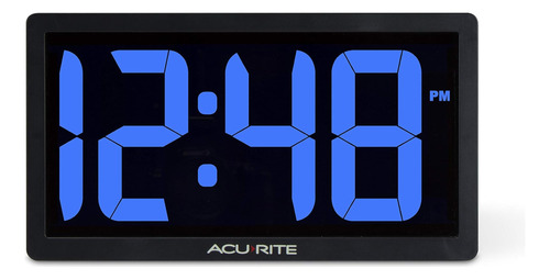 Reloj Digital Led Acurite 75111m De 10 Pulgadas Con Atenuaci