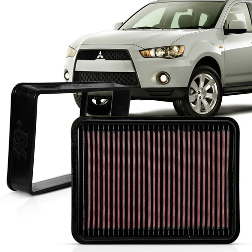 Filtro Ar K&n Outlander 2.4 2008 2009 2010 2011