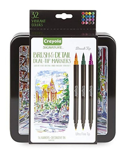 Set De Caligrafía Con Rotuladores De Doble Punta De Crayola