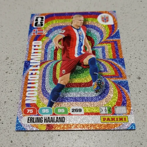 haaland limited edition card Erling Autographed Trading Cards, Signed Erling Haaland Inscripted Trading Cards Spec Details