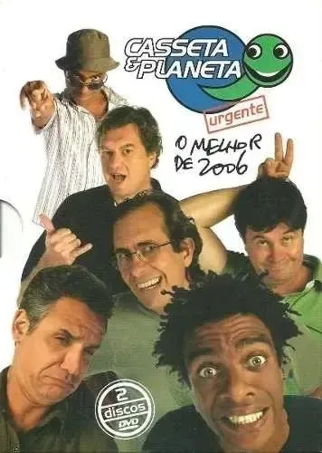 Dvd Casseta & Planeta Ó O Cara Aí O Melhor De 2006 - 2 Dvds