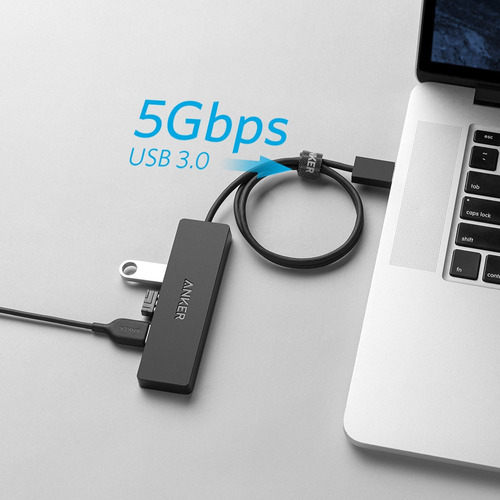 Hub Usb Zapatilla Multiplicador 4 Puertos Usb 3.0 Anker