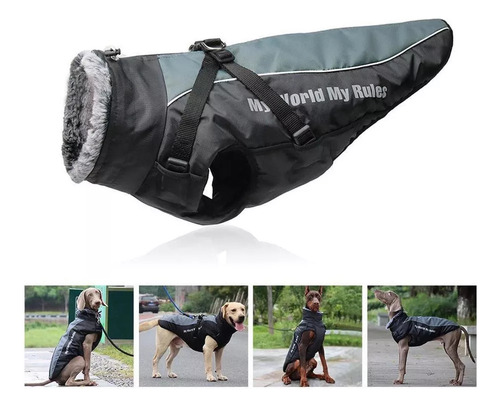 Trajes Chaleco Chaqueta Abrigos Frío Perros Grandes