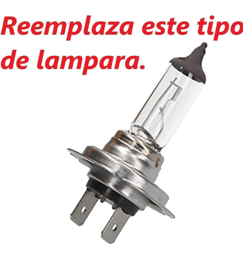 Imagen 3 de 10 de Kit Led Cree H7 Luces Bajas Peugeot 207 208 301 307 308 408
