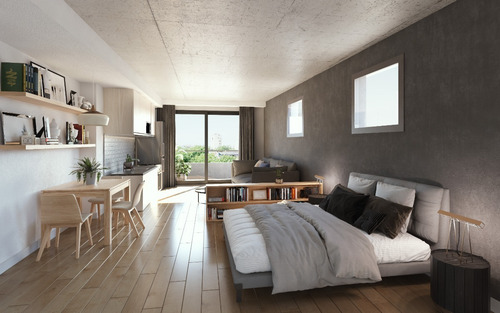 Imagen 4 de 5 de Venta Monoambiente De Pozo En Colegiales - Nuevo Emprendimiento Freire & Lacroze