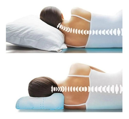 Combo X10 Almohadas Inteligentes Viscoelasticas + Funda Color Blanco