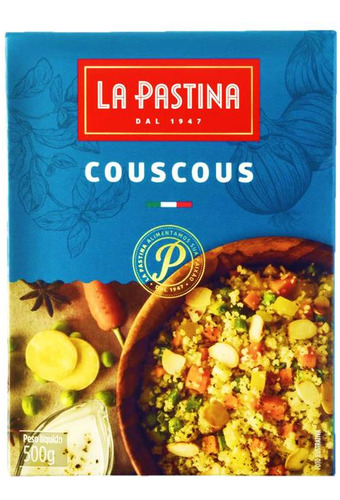 Couscous La Pastina 500g Cuscuz Marroquino Importado Itália