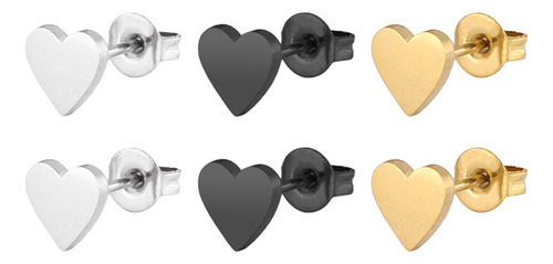 Pendientes Love Para Bodas, 3 Pares, Accesorios Para Orejas