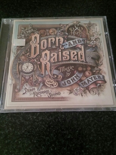 Cd John Mayer. Born And Raised. Como Nuevo!