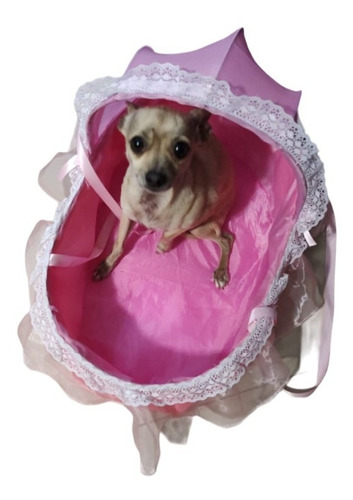 Cama Para Perro Tipo Moises, Elegante Comoda Colores 1 Pieza