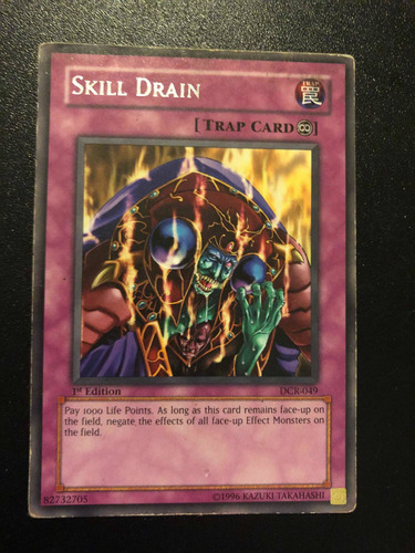 Yugioh! Skill Drain Dcr-049