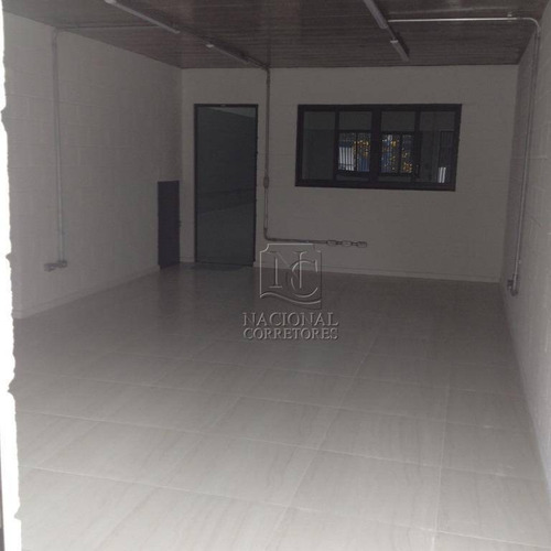 Galpão Para Alugar, 526 M² Por R$ 18.000/mês - Vila Valparaíso - Santo André/sp - Ga0662