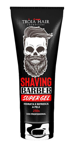 Shaving Refrescante Para Barbear 250gr Tróia Hair