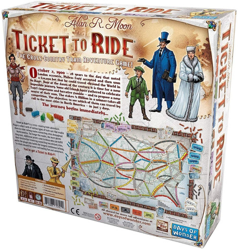 Juego De Mesa Ticket To Ride