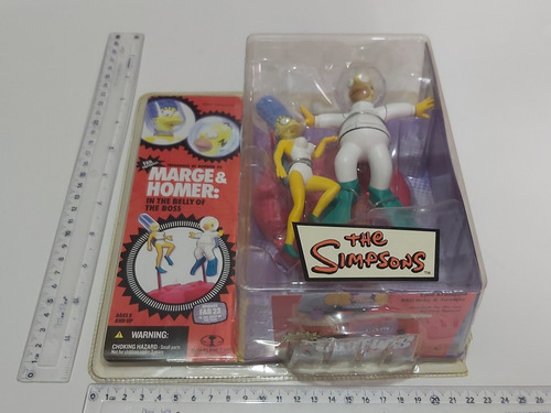 Marge Homer Mcfarlane Toys In The Belly Of The Boss (Usado)
