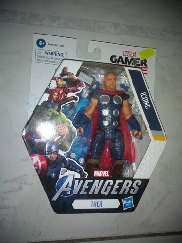 Hasbro Marvel Gamer Verse Avengers Thor Detalle En La Caja