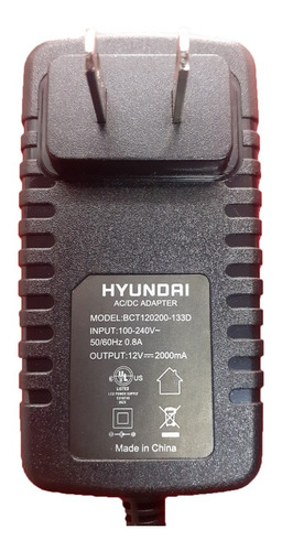 Cargador Laptop Hyundai Bct120200-133d 100-240v 2000ma