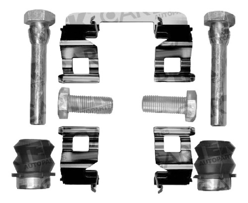 Kit Herrajes De Balatas Silverado 1500 2006 Reg Cab Del Ck