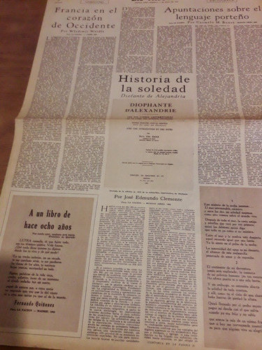 Diario La Nación Marta Lynch Lenguaje Porteño 11 7 1965.