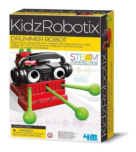 Kit Para Hacer Robot Baterista - Niñas Niños - 4m