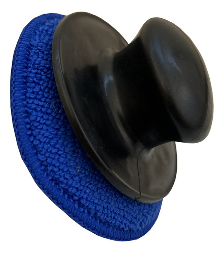 Pad Disco Aplicador Microfibra X 3 Con Soporte Aplicador Aga