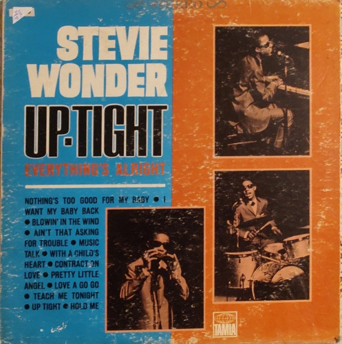 Vinilo Lp De Stevie Wonder Up Tight (xx615