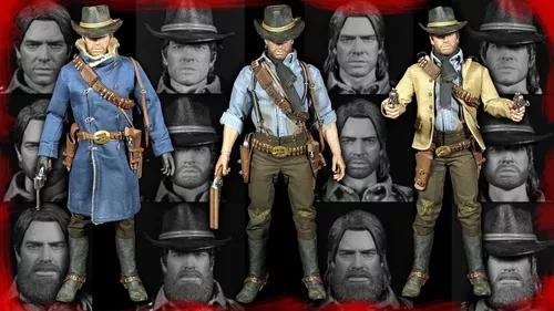 Figura Arthur Morgan Lim Toys 1/6 Gunslinger Red Dead (novo