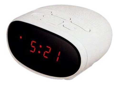 Radio Reloj Despertador Rca Am/fm 0.6 PuLG Rc2015 Snooze