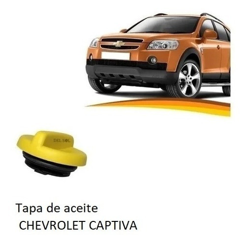 12593349 Tapa Aceite Motor Captiva Original Nueva 