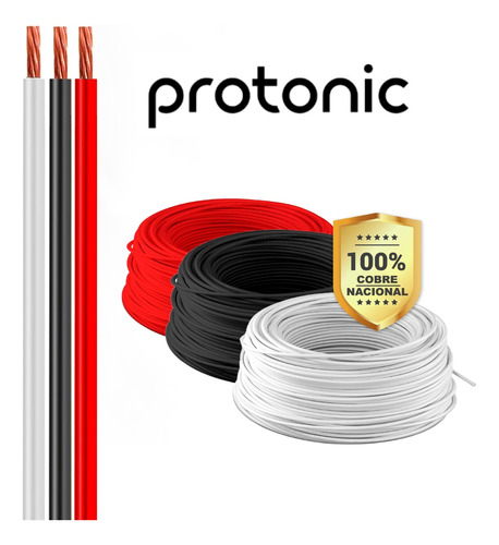 Cable N°14 X Rollo De 100mts Protonic / Mayor Y Detal /